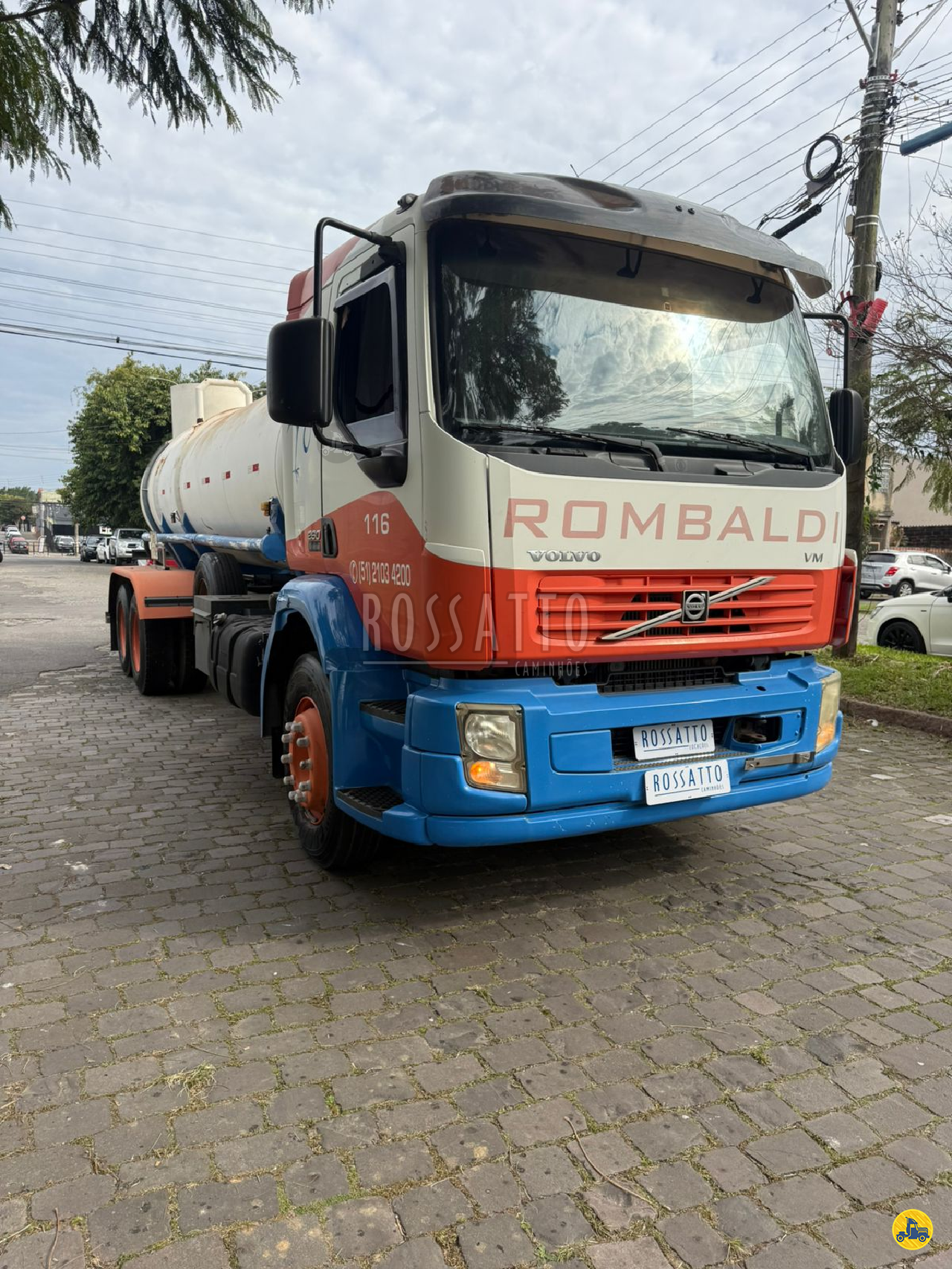 CAMINHAO VOLVO VOLVO VM 260 Tanque Aço Truck 6x2 Rossatto Caminhões PORTO ALEGRE RIO GRANDE DO SUL RS